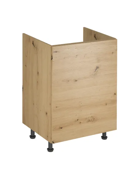 Dulap baie, LANGEN D60Z, baie, 60x47x82 cm, PAL melaminat stejar | MobilaOK