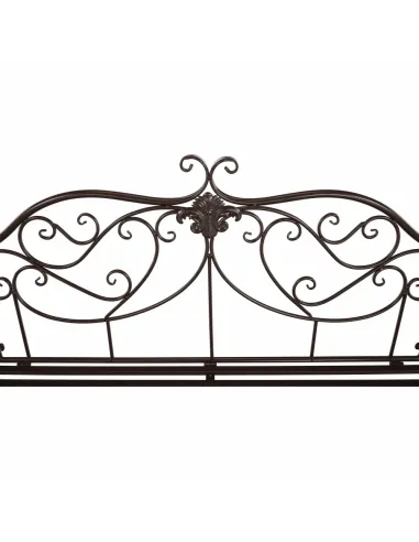 Bancă de grădină ETELIA, metal, 131x49x89 cm | MobilaOK