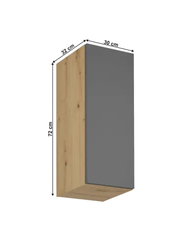 Dulap Superior LANGEN G30, bucătărie/hol/baie, 30x32x72 cm, PAL laminat | MobilaOK
