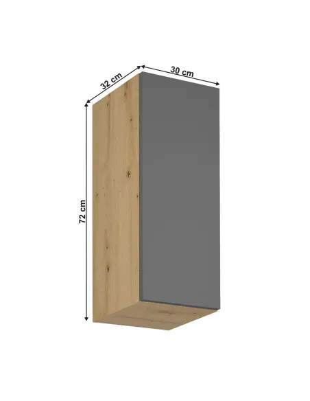 Dulap Superior LANGEN G30, bucătărie/hol/baie, 30x32x72 cm, PAL laminat | MobilaOK
