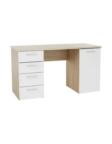 Masă de birou EUSTACH, birou, 137x76.3x60 cm, PAL melaminat | MobilaOK