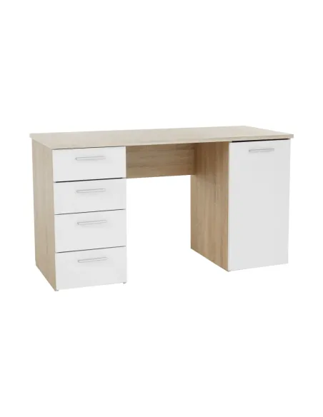 Masă de birou EUSTACH, birou, 137x76.3x60 cm, PAL melaminat | MobilaOK
