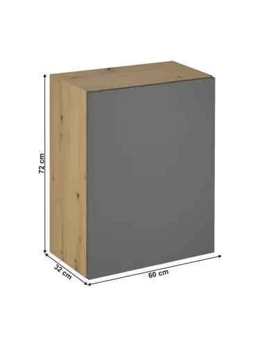 Dulap Superior (corp suspendat), LANGEN G60, living/dormitor/hol, 60x32x72 cm, PAL melaminat | MobilaOK