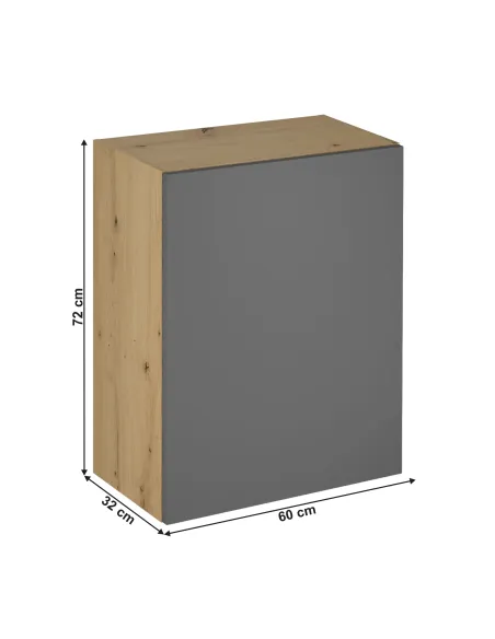 Dulap Superior (corp suspendat), LANGEN G60, living/dormitor/hol, 60x32x72 cm, PAL melaminat | MobilaOK