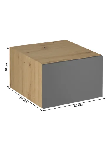 Dulap Superior LANGEN N60 Bucătărie/Living 60x58x36 cm PAL Melaminat | MobilaOK