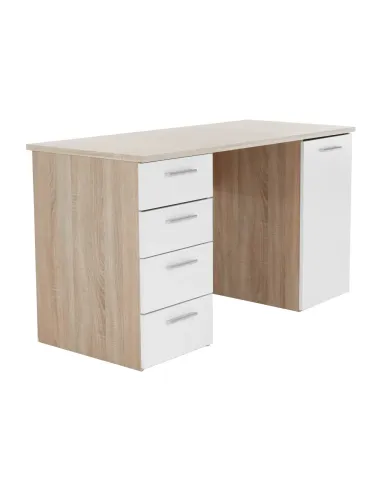 Masă de birou EUSTACH, birou, 137x76.3x60 cm, PAL melaminat | MobilaOK