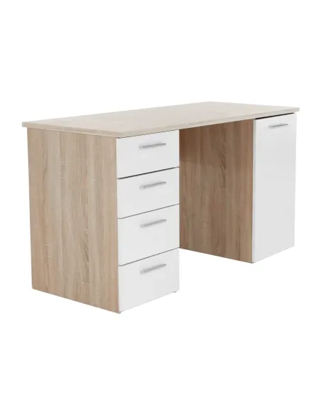 Masă de birou EUSTACH, birou, 137x76.3x60 cm, PAL melaminat | MobilaOK