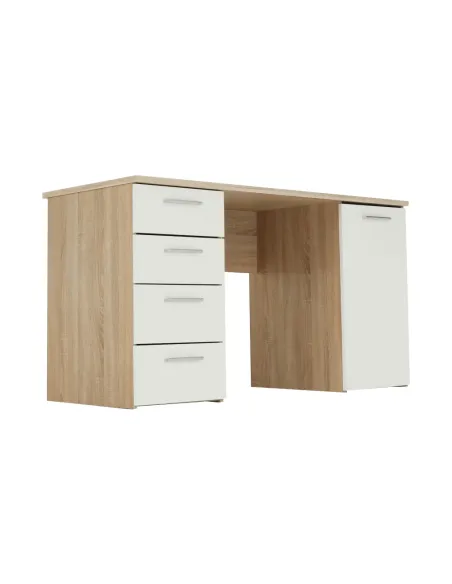 Masă de birou EUSTACH, birou, 137x76.3x60 cm, PAL melaminat | MobilaOK