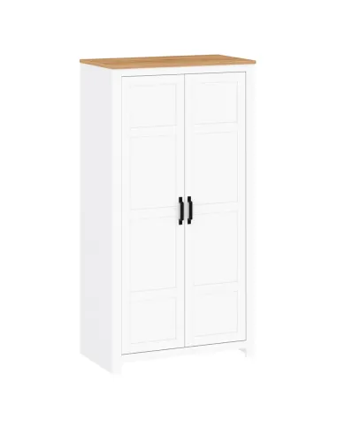 Dulap, LANZETTE F, dormitor/hol, 104.5x58.7x200 cm, PAL/MDF melaminat | MobilaOK