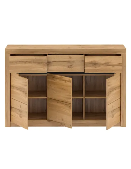 Scrin TORONTA, dormitor, 147.6x39.7x95.7 cm, PAL melaminat | MobilaOK