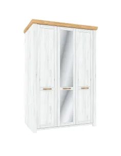 Dulap SUDBURY, dormitor/hol, 137.9x59x199.7 cm, PAL laminat stejar craft | MobilaOK