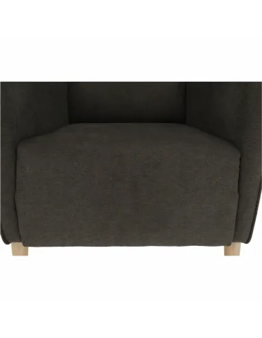 Fotoliu BREDLY pentru living, 66x87x117 cm, textil și lemn | MobilaOK