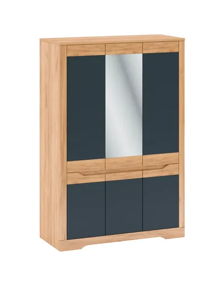 Dulap FIDEL, dormitor/hol, 135.2x58x200.5 cm, PAL/MDF cu folie | MobilaOK