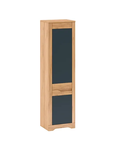 Dulap FIDEL, dreapta, dormitor/hol, 54.7x42x200.5 cm, PAL melaminat | MobilaOK