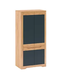Dulap FIDEL, dormitor/hol, 95x58x200 cm, PAL melaminat | MobilaOK