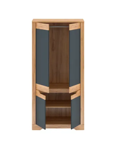 Dulap FIDEL, dormitor/hol, 95x58x200 cm, PAL melaminat | MobilaOK