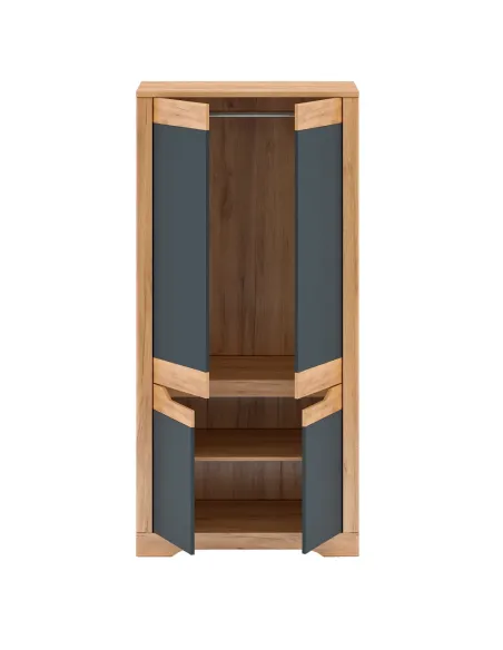 Dulap FIDEL, dormitor/hol, 95x58x200 cm, PAL melaminat | MobilaOK