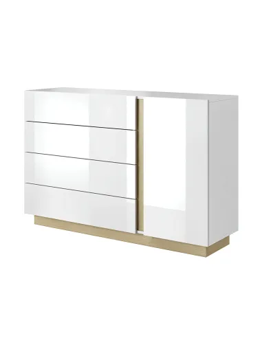 Scrin D4S City, dormitor/hol, 138.2x40x90.5 cm, PAL melaminat | MobilaOK