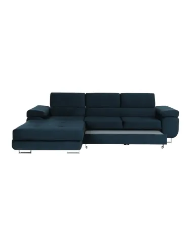 Colțar AMARETA, living/dormitor, 280x205x70/90 cm, textil Monolith | MobilaOK