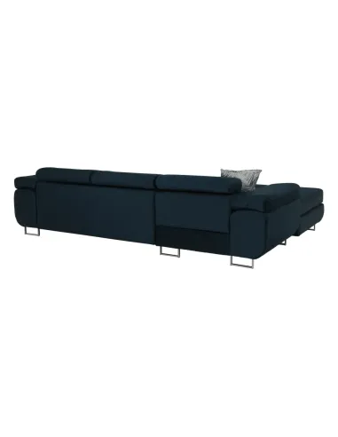Colțar AMARETA, living/dormitor, 280x205x70/90 cm, textil Monolith | MobilaOK