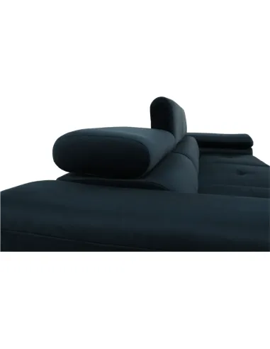 Colțar AMARETA, living/dormitor, 280x205x70/90 cm, textil Monolith | MobilaOK