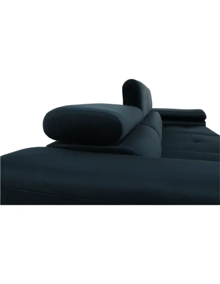 Colțar AMARETA, living/dormitor, 280x205x70/90 cm, textil Monolith | MobilaOK