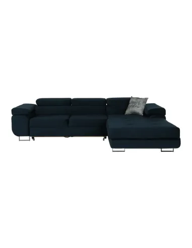 Colţar AMARETA, living/dormitor, 280x205x70/90 cm, PAL, textil Monolith | MobilaOK