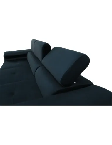 Colţar AMARETA, living/dormitor, 280x205x70/90 cm, PAL, textil Monolith | MobilaOK