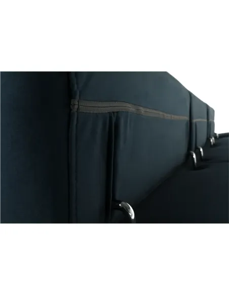 Colţar AMARETA, living/dormitor, 280x205x70/90 cm, PAL, textil Monolith | MobilaOK
