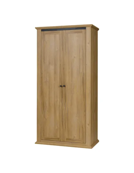 Dulap MZ2, dormitor/hol, 100x54x200 cm, PAL melaminat | MobilaOK