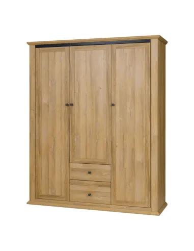 Dulap MZ3, dormitor/hol, 165x54x200 cm, PAL melaminat | MobilaOK