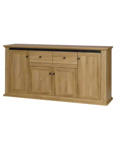 Scrin MZ9 pentru dormitor/hol, 180x45x87 cm, PAL melaminat stejar grand | MobilaOK