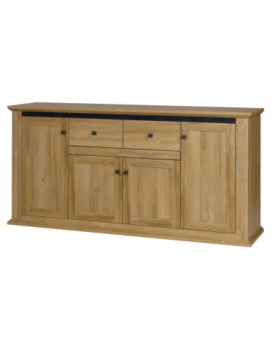 Scrin MZ9 pentru dormitor/hol, 180x45x87 cm, PAL melaminat stejar grand | MobilaOK