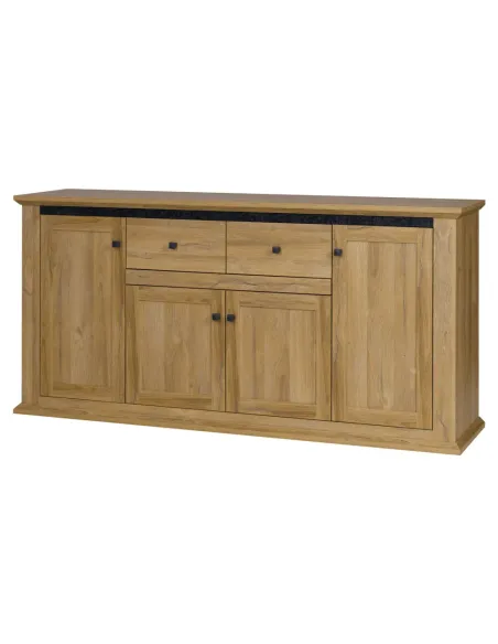 Scrin MZ9 pentru dormitor/hol, 180x45x87 cm, PAL melaminat stejar grand | MobilaOK