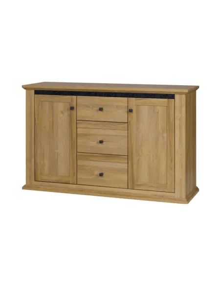Scrin MZ11, pentru dormitor/hol, 140x45x87 cm, PAL melaminat | MobilaOK