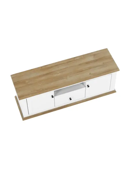 Vitrină LEON, living sau birou, 80x33x145 cm, PAL melaminat | MobilaOK