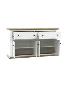 Scrin LEON, dormitor/hol, 160x45x87 cm, PAL melaminat | MobilaOK 2