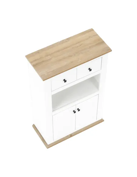 Scrin de bar MZ8, bucătărie/bar, 85x40x130 cm, PAL melaminat | MobilaOK