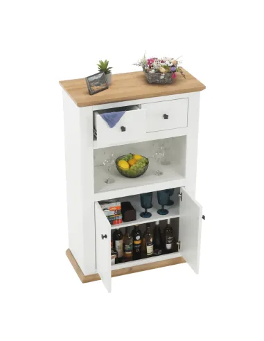 Scrin de bar MZ8, bucătărie/bar, 85x40x130 cm, PAL melaminat | MobilaOK