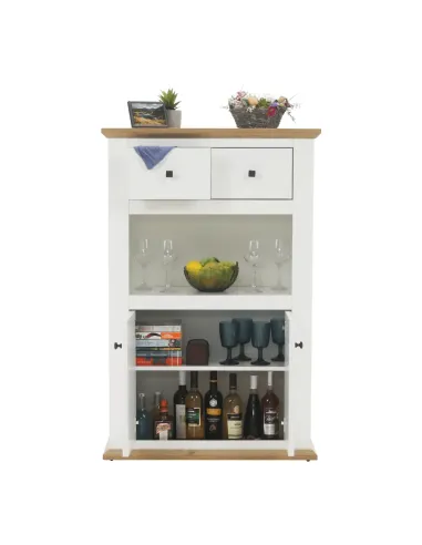 Scrin de bar MZ8, bucătărie/bar, 85x40x130 cm, PAL melaminat | MobilaOK