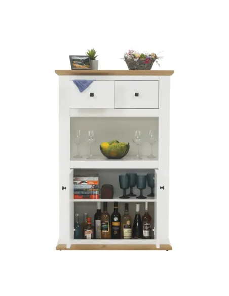 Scrin de bar MZ8, bucătărie/bar, 85x40x130 cm, PAL melaminat | MobilaOK