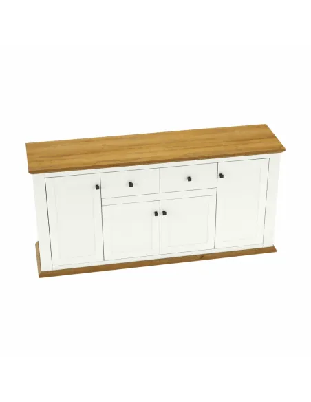 Scrin MZ9, pentru dormitor/hol, 180x45x87 cm, PAL melaminat | MobilaOK