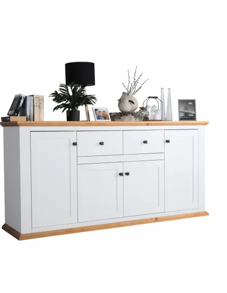 Scrin MZ9, pentru dormitor/hol, 180x45x87 cm, PAL melaminat | MobilaOK