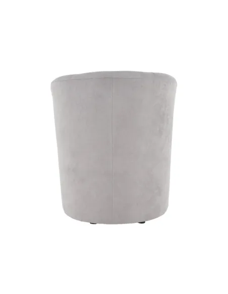 Fotoliu ROSE cu taburet, living/dormitor, 66x60x77 cm, textil Soro | MobilaOK