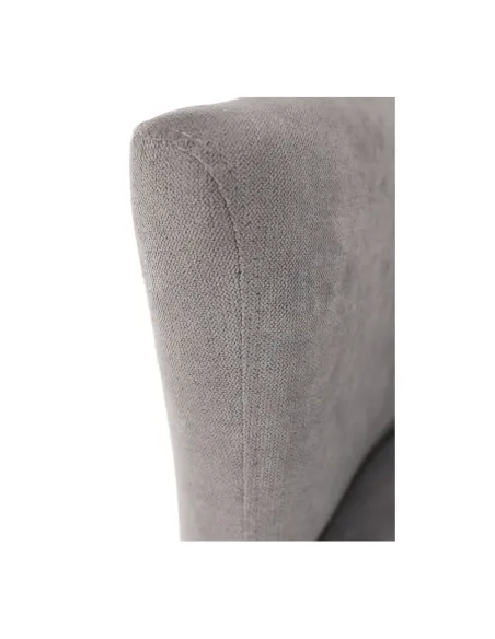Fotoliu ROSE cu taburet, living/dormitor, 66x60x77 cm, textil Soro | MobilaOK