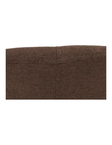 Fotoliu de club ROSE, living, 66x60x77 cm, textil, maro | MobilaOK