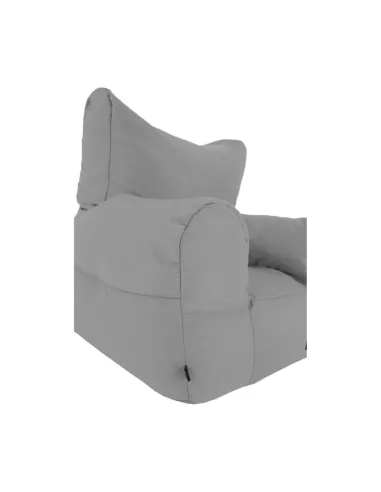 Fotoliu TAMPO, living, 50x60x50 cm, textil gri deschis | MobilaOK