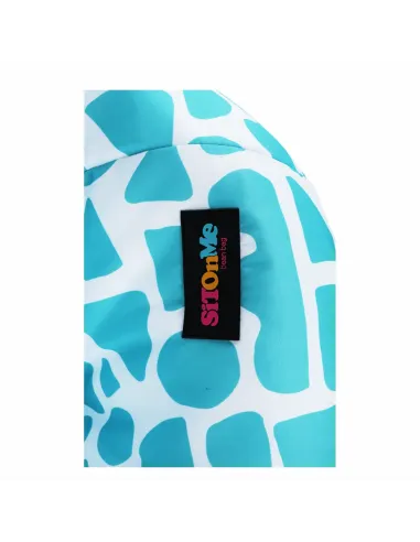 Fotoliu TELDIN, sac, living/dormitor, 75x110x75 cm, textil/EPS | MobilaOK