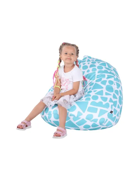 Fotoliu TELDIN, sac, living/dormitor, 75x110x75 cm, textil/EPS | MobilaOK