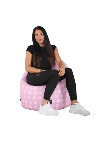 Fotoliu TELDIN, living, 75x110x75 cm, material textil/EPS | MobilaOK